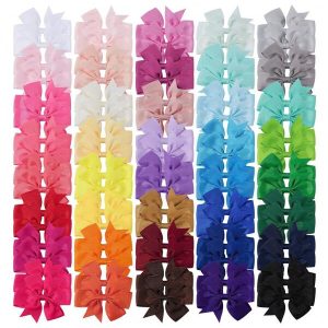 24pcs Muted Colors Butterfly Hair Clips, Simple Hair Accessories Set For Girls, Random Colors Multicolor